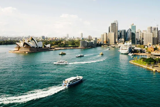 View of Australia