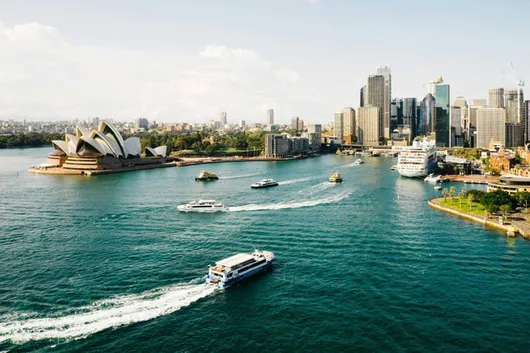 View of Australia
