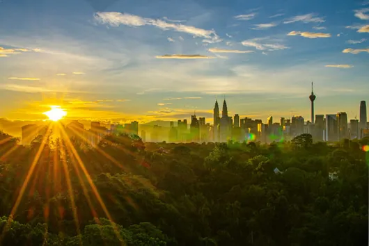 Vista de Malasia