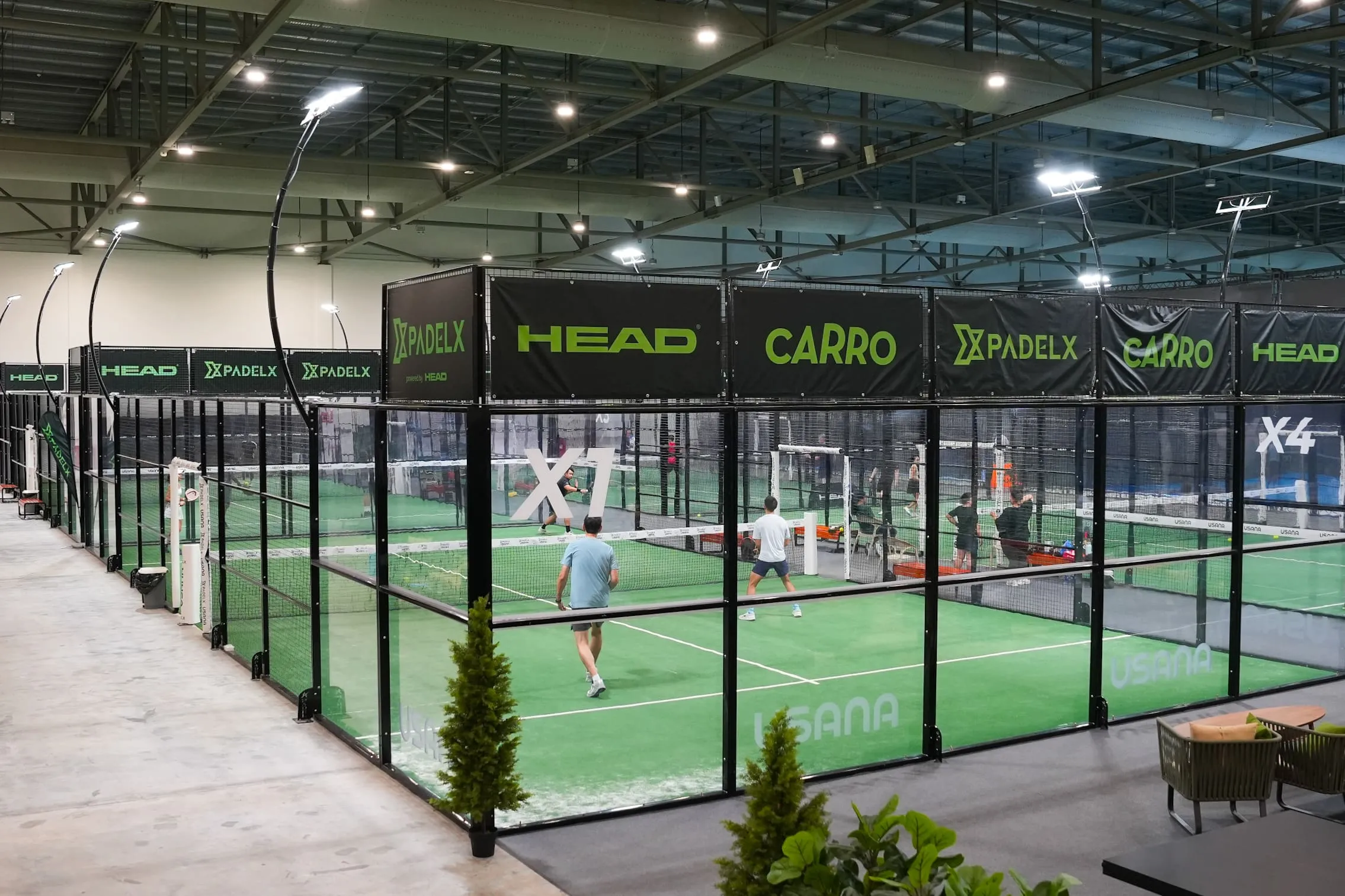 Padel courts in Singapore