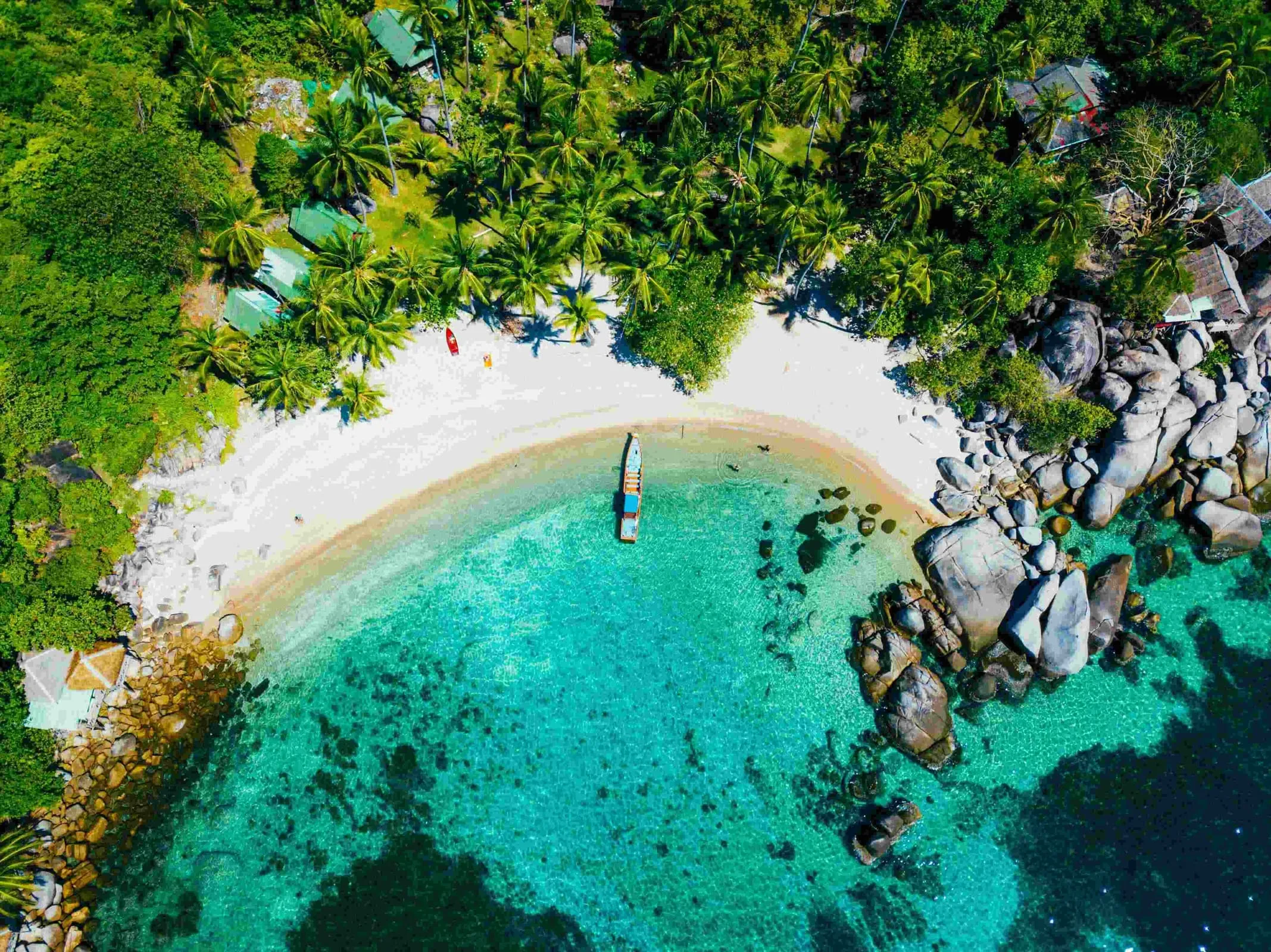 Tropical bay in Thailand