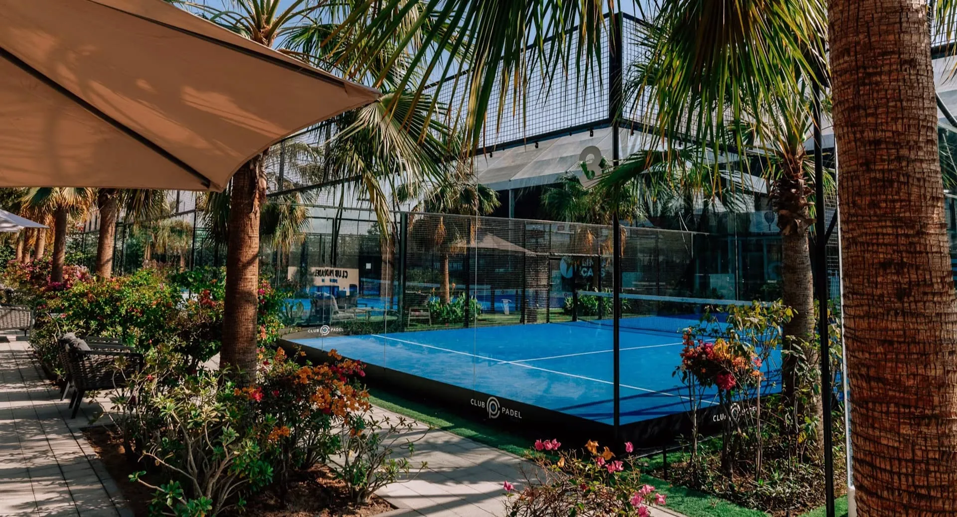 Club Padel outdoor court in the UAE